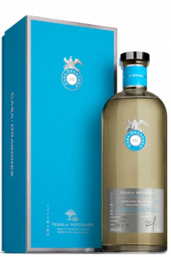 TEQUILA CASA DRAGONES REPOSADO 750ML